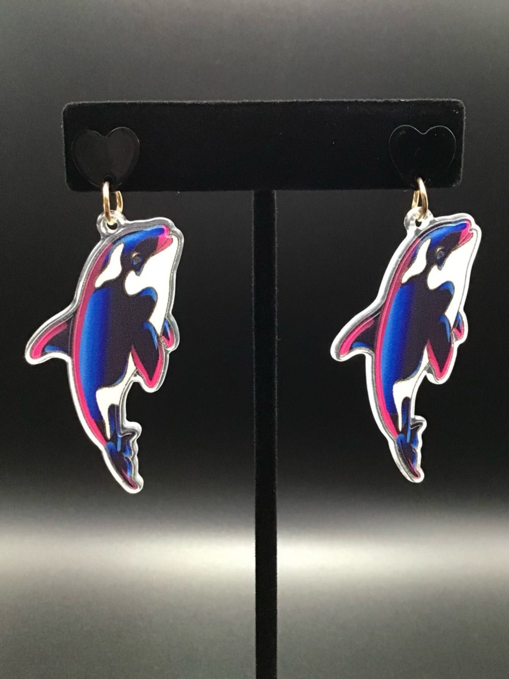 Killer Whale Earrings